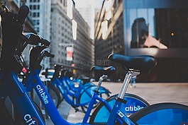 自行車,公園,城市