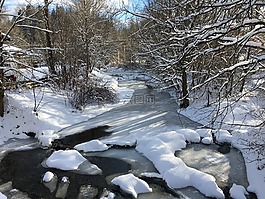 冬天,雪,景觀