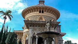 宮monteserrate,辛特拉,葡萄牙