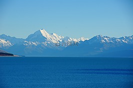 新西蘭,湖,庫(kù)克山