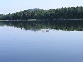 缅因州,洛弗尔,池