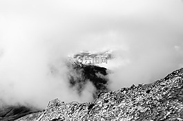 霧,新西蘭,雪