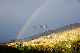彩虹,新西蘭,希爾