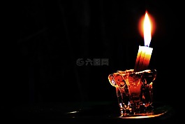 蠟燭,光,火焰