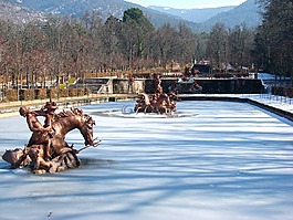 農(nóng)場,雕塑,雪
