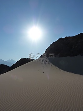沙漠,埃及,太陽