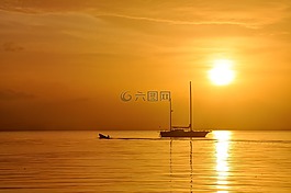 海,日落,引導(dǎo)