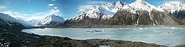新西蘭,景觀,山