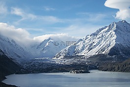新西蘭,景觀,山