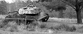 齊格弗里德線亞琛,軍事訓練區(qū),老坦克