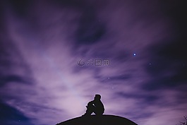 人,陰影,男子
