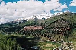 自然,景觀,山