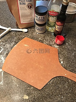 比薩,烹飪,烘烤