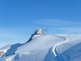 马特洪峰,冬季,雪