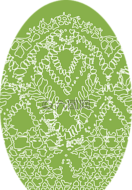 雞蛋,復(fù)活節(jié),花邊