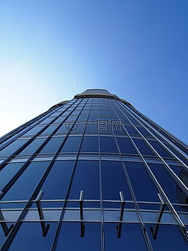 架構(gòu),天空,玻璃