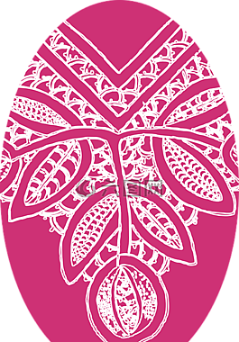 雞蛋,復(fù)活節(jié),花邊