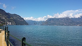 sarnico,湖,景觀