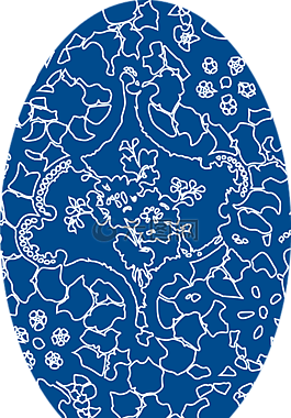 雞蛋,復(fù)活節(jié),花邊