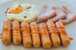 早餐,食品,雞蛋