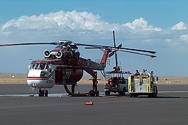 直升機(jī),消防車,軟管