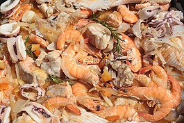海鮮,蝦,地中海美食