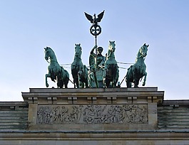 勃蘭登堡門,quadriga,柏林