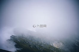 高原,山,小山