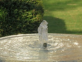 水,流,噴泉