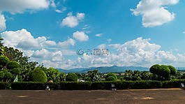景观,泰国北部,梅滕