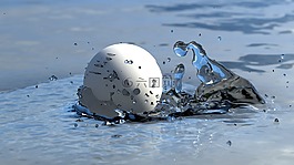 水,球,啟動畫面