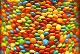 米毫秒,糖果,lollies