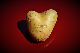 心臟,馬鈴薯,愛情