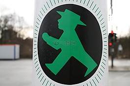 柏林,ampelmann,交通燈