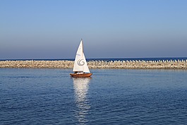 帆船,波羅的海,海