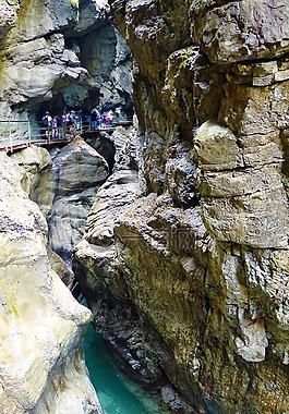 breitachklamm,oberstdorf,阿尔高