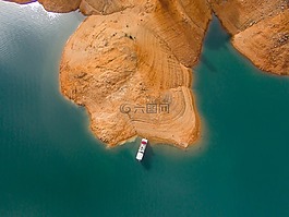 雄蜂,湖,干旱