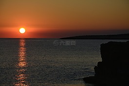 假期,石,塞浦路斯