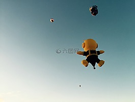 空气静力学的,气球,墨西哥