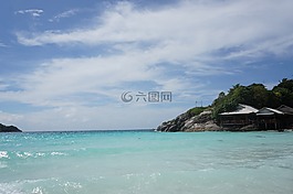 陽光,海灘,泰國