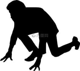側(cè)影,穩(wěn)定,男子