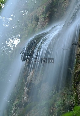 瀑布,urach 瀑布,長時間曝光