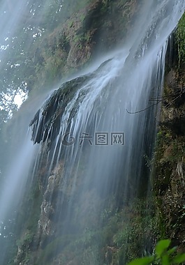 瀑布,urach 瀑布,長時間曝光