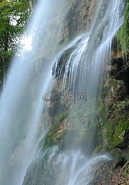 瀑布,urach 瀑布,長時間曝光