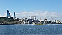 海洋,阿塞拜疆,大自然
