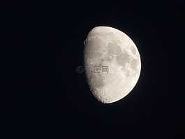 luna,天空,夜