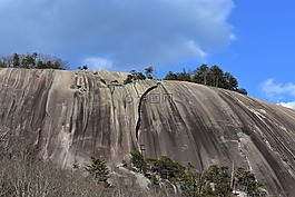 石,山,夏天