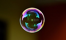 肥皂泡沫,豐富多彩,球