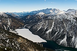 阿尔卑斯山,湖,山