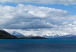 新西蘭,湖,新